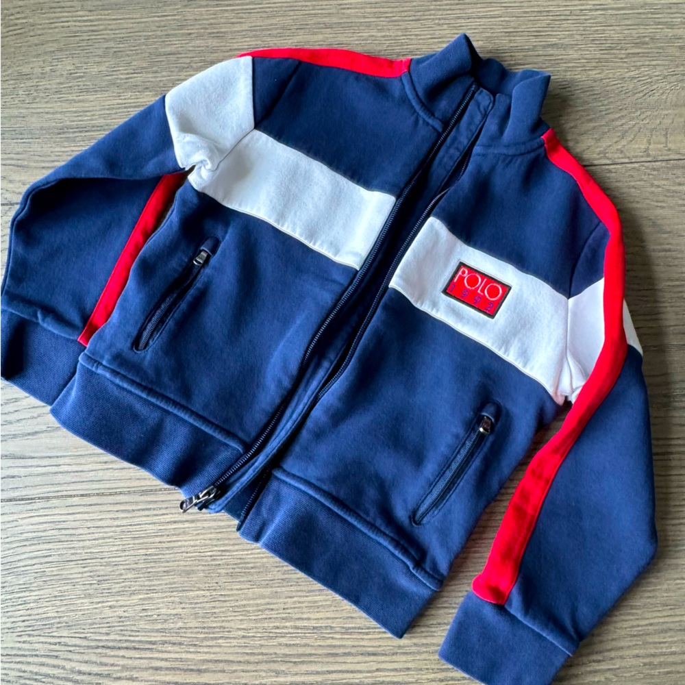 Polo Ralph Lauren 💙♥️ Full Zip Bomber Jacket